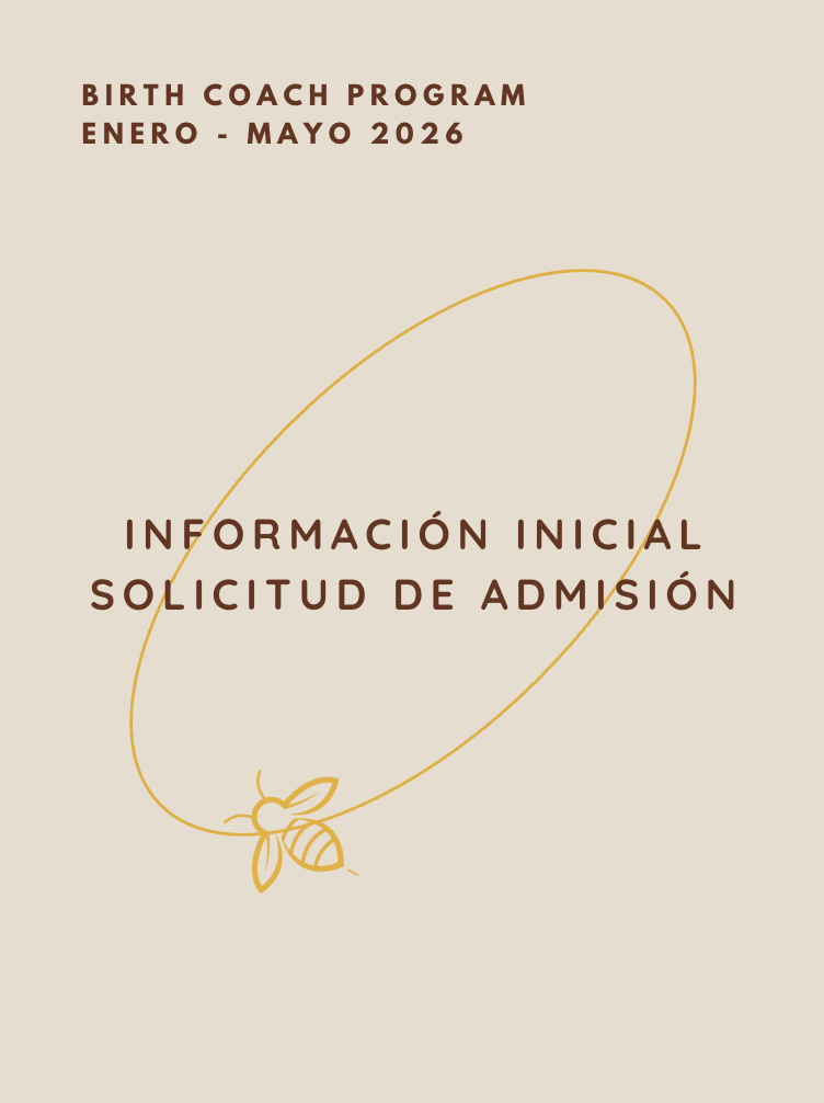 Información Inicial: Solicitud de Admisión Birth Coach Program
