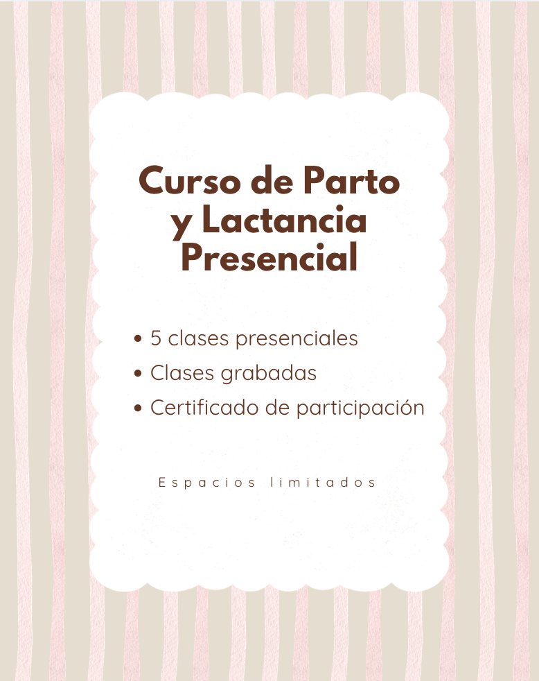Curso de Parto y Lactancia Presencial